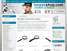 Tablet Screenshot of loepenshop.com